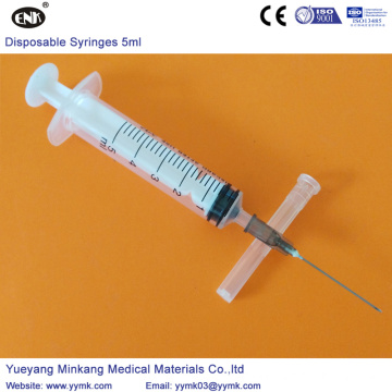 Sterile Einwegspritze mit Nadel 5cc (ENK-DS-053)